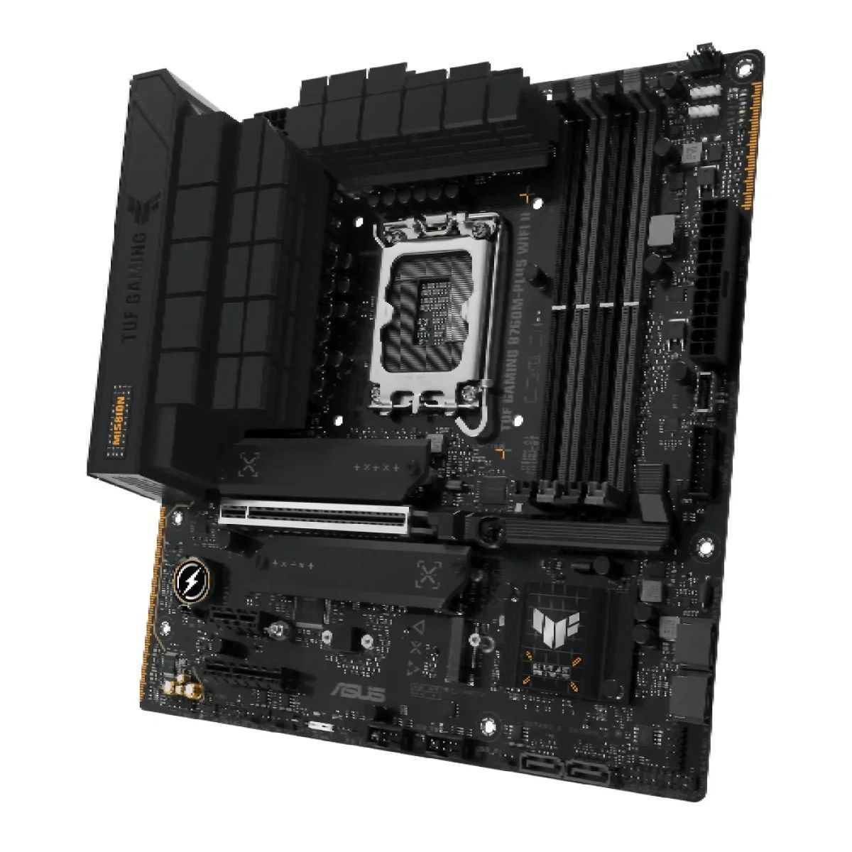 Материнська плата ASUS TUF GAMING B760M-PLUS WIFI II (s1700, Intel B760, DDR5, mATX) Asus купити в Україні