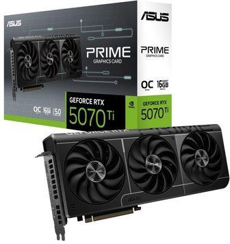 Відеокарта ASUS GeForce RTX5070 Ti PRIME O16G (90YV0MF0-M0NA00) Asus купити в Україні