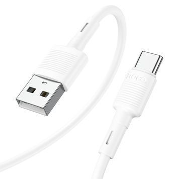 Кабель Hoco X83, Type-C-USB, 3A, White, довжина 1м, BOX HOCO купити в Україні