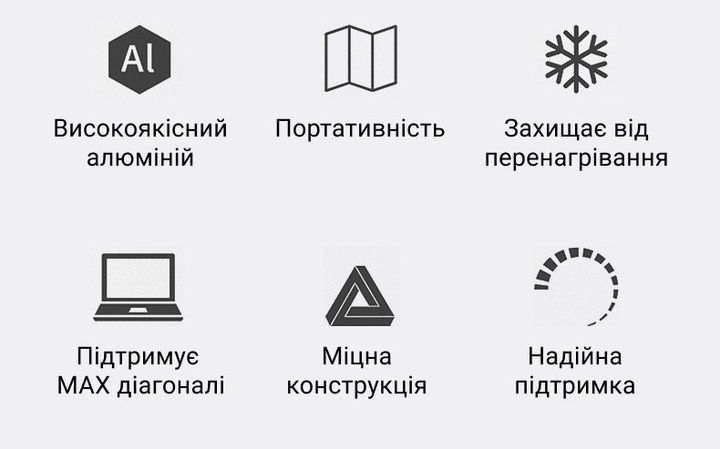 Подставка для ноутбука OfficePro LS111B OfficePro купить в Украине