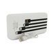 PowerBank Bix-30000mAh, Input:MicroUSB+Type-C, Output:4USB / Type-C / MicroUSB / Lightning, QC22.5W / PD20W, White Bix &mdash; фото