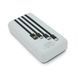 PowerBank Bix-30000mAh, Input:MicroUSB+Type-C, Output:4USB / Type-C / MicroUSB / Lightning, QC22.5W / PD20W, White Bix &mdash; фото