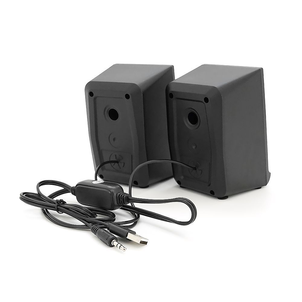 Колонки 2.0 JEDEL S-578 USB+3.5mm, 4" 2x3W, 90Hz- 20KHz, с регулятором громкости, Silver, BOX, Q30 JEDEL купить в Украине