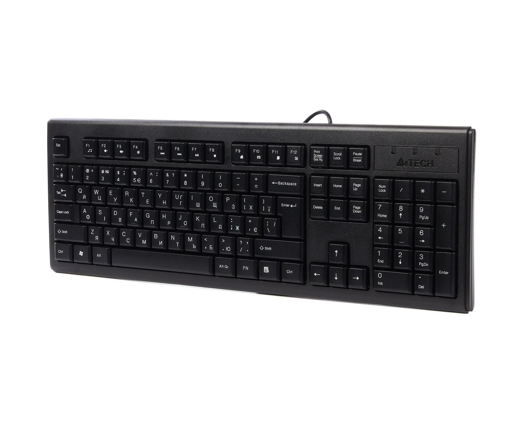 Клавіатура A4tech KR-83 Black A4Tech купити в Україні