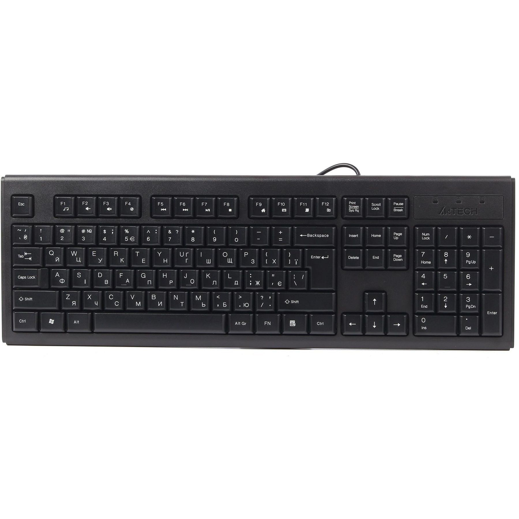 Клавіатура A4tech KR-83 Black A4Tech купити в Україні