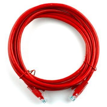 Патч-корд литий RITAR, UTP, RJ45, Cat.5e, 7,5m, червоний, Cu (мідь) Ritar купити в Україні
