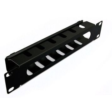 Кабельний організатор 10", 1U, перфорований, чорний Voltronic купить в Украине