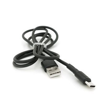 Кабель Hoco X83, Type-C-USB, 3A, Black, довжина 1м, BOX HOCO купити в Україні