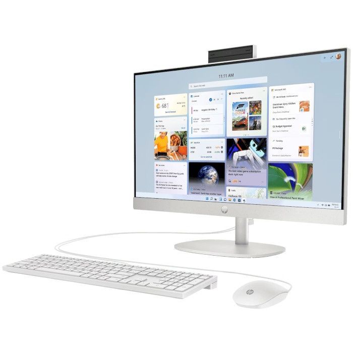 Моноблок HP AiO 24-cr1002ua (AE0P5EA) Shell White HP купить в Украине