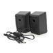 Колонки 2.0 JEDEL S-578 USB+3.5mm, 4" 2x3W, 90Hz- 20KHz, с регулятором громкости, Silver, BOX, Q30 JEDEL &mdash; фото