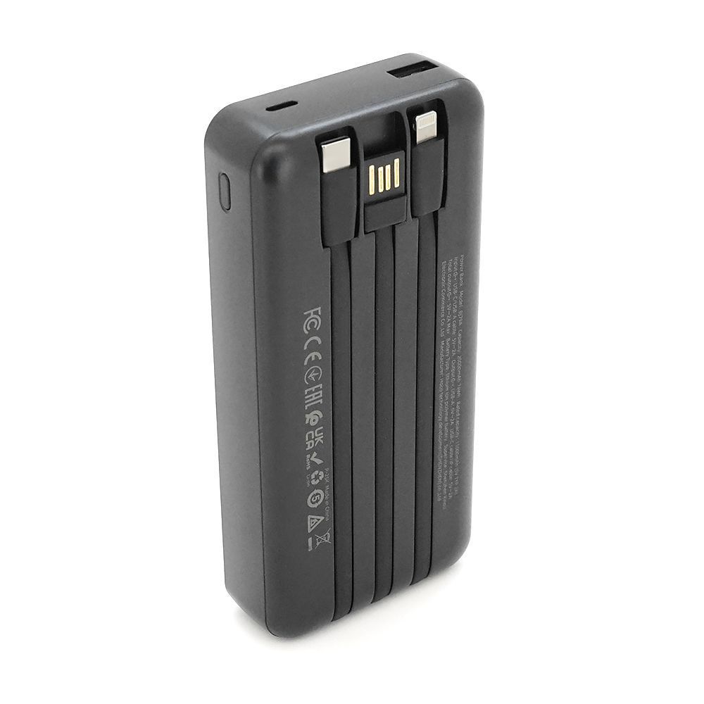 Power bank Borofone BJ79A 20000mAh, 10W, 2*USB, Black, 460g, Box Borofone купити в Україні