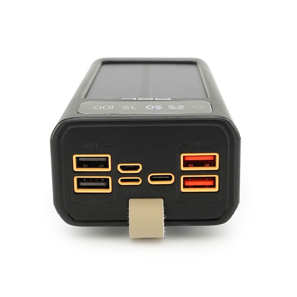 Powerbank ACL PW-90 30000mAh, SOLAR, Кабель TypeC + Lighting, 0,72kg, Black, Box ACL купити в Україні