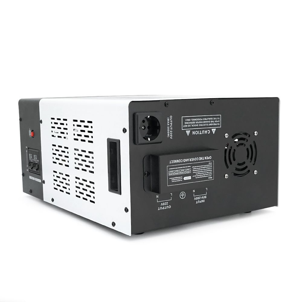 Стабилизатор напряжения релейный Europower EWMR90-20KVA LCD, 16000W, 100A, AC 95V-275V, 50Hz / 60Hz, aluninum, &le;50dB, 405x385x520mm, 31.5kg, Q1 EUROPOWER купити в Україні