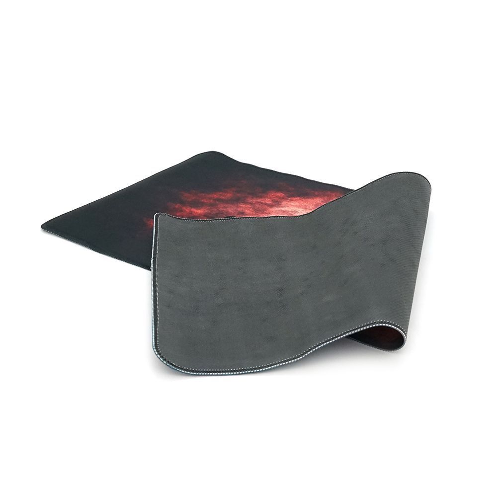 Коврик 300*700 тканевой CS One Fighter с боковой прошивкой, толщина 2 мм, цвет Black / Red, Пакет Voltronic купить в Украине