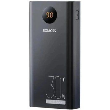 Універсальна мобільна батарея Romoss PEA30 30000mAh 30W Black (PEA30-292-2111H) Romoss купити в Україні