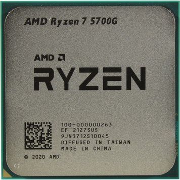 Процесор AMD Ryzen 7 5700G (3.8GHz 16MB 65W AM4) Tray (100-000000263) AMD купити в Україні