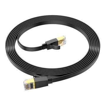 Патч-корд литий HOCO US07, FTP, RJ45, Cat.6, 3,0m, чорний HOCO купити в Україні