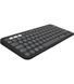 Клавіатура бездротова Logitech Pebble Keys 2 K380s Graphite (920-011851) Logitech &mdash; фото
