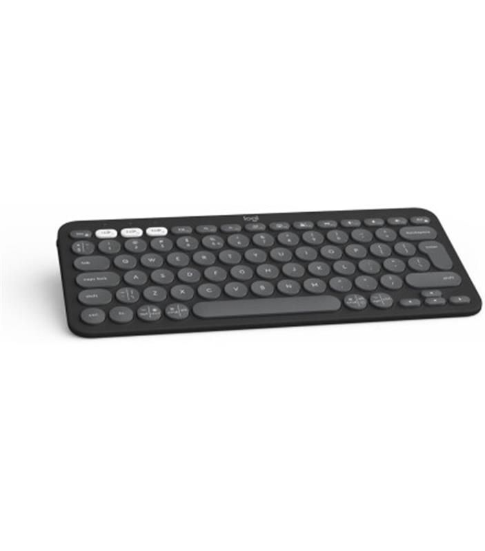 Клавіатура бездротова Logitech Pebble Keys 2 K380s Graphite (920-011851) Logitech купити в Україні
