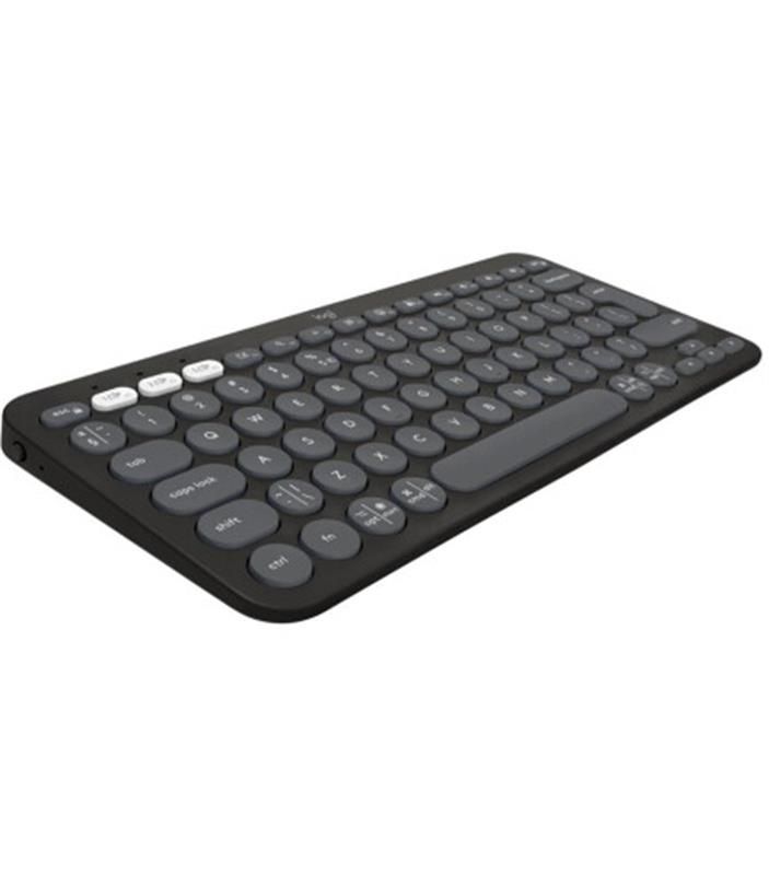 Клавіатура бездротова Logitech Pebble Keys 2 K380s Graphite (920-011851) Logitech купити в Україні