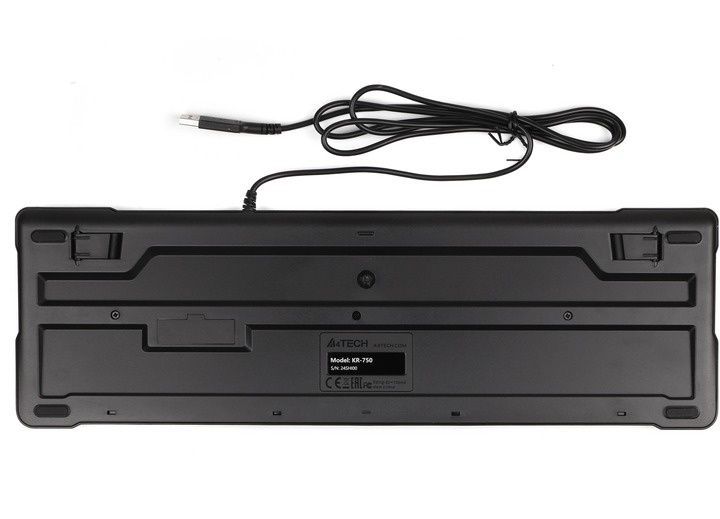 Клавиатура A4Tech KR-750 Ukr Black A4Tech купить в Украине