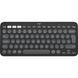 Клавіатура бездротова Logitech Pebble Keys 2 K380s Graphite (920-011851) Logitech &mdash; фото