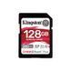 Карта пам&rsquo;яті SDHC 128GB UHS-II/U3 Class 10 Kingston Canvas React Plus V60 SD R280/W100MB/s (SDR2V6/128GB) Kingston &mdash; фото