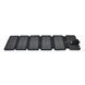 Solar panel 5 Foldings, built-in microUSB cable, Output: 5 / 1,2 А(USB), plastic, Black, Corton box Voltronic &mdash; фото