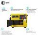 Генератор дизельний 3-х фазний Qube QFED8500S3 3-phase, 6.0/6.5kW, 220V/380V,15L,canopy Ел. cтарт QUBE &mdash; фото