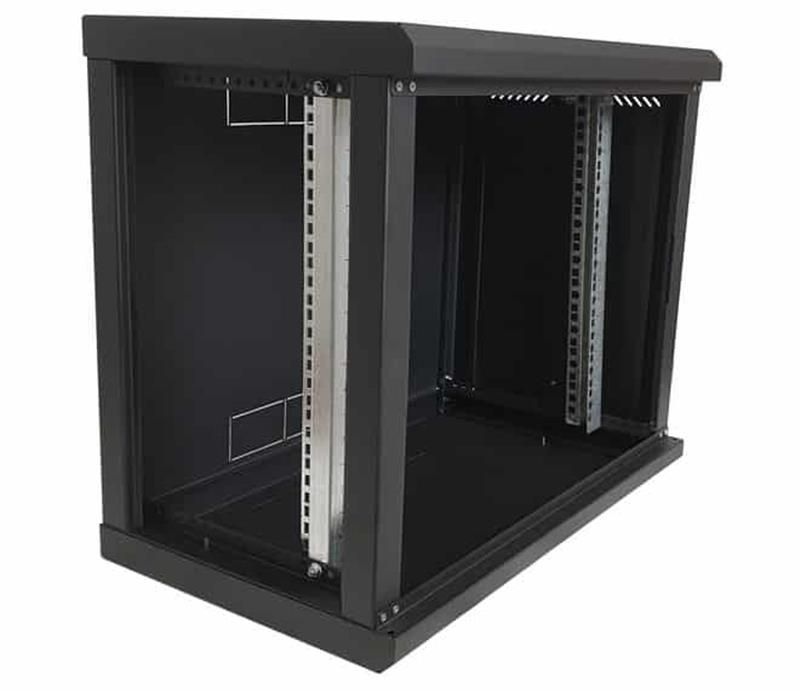 Шкаф настенный EServer 9U 600х350х503 (стекло) (ES-Е935B) EServer купить в Украине