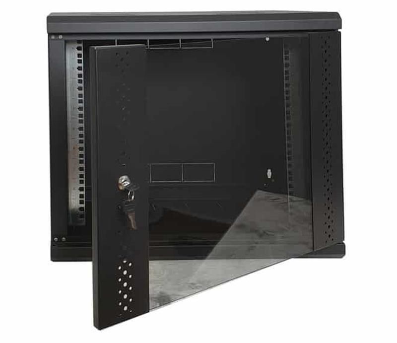 Шкаф настенный EServer 9U 600х350х503 (стекло) (ES-Е935B) EServer купить в Украине