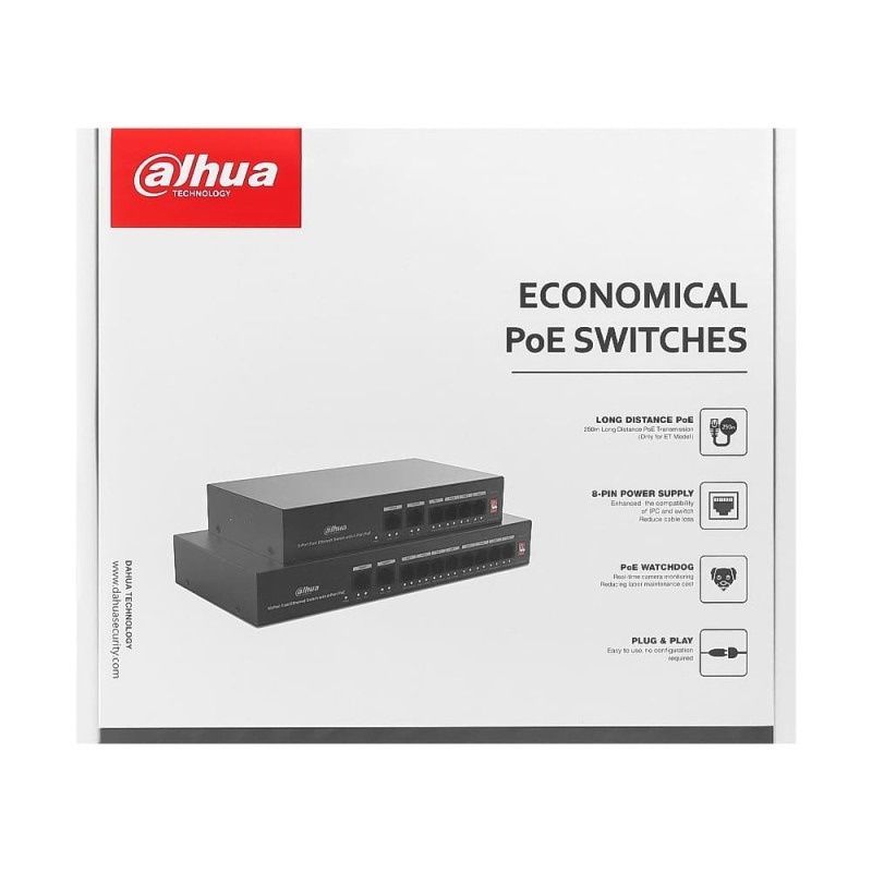 Коммутатор Dahua DH-PFS3006-4ET-36 DAHUA Technology купить в Украине