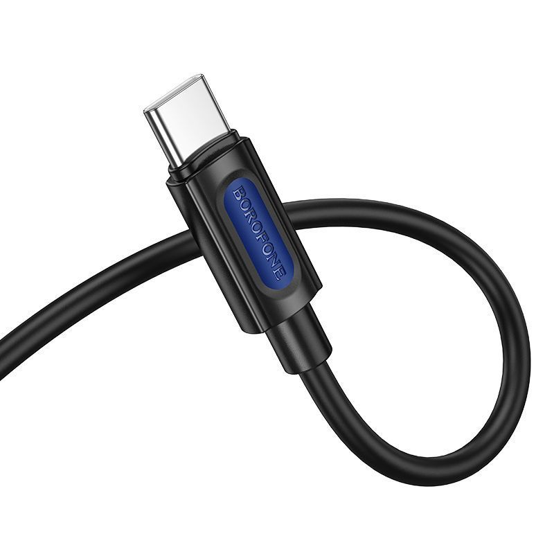 Кабель Borofone BL20 Jack 3.5mm(M) =>Type-C(M), 1м, Black, Box Borofone купити в Україні