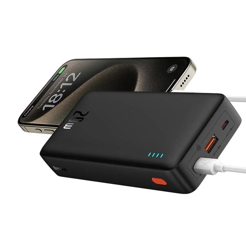 Універсальна мобільна батарея Baseus Airpow Black 20000mAh (P10022804113-00) Baseus купити в Україні