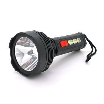 Фонарик ручной LATERNA RD-407 TY-849, 3W. OSL+COB. 3+1 режим, встроенный аккум, IP40 . 210х88х45 .Box Voltronic купить в Украине