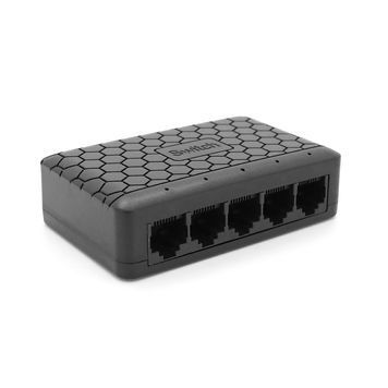 5ти портовый Gigabit Ethernet коммутатор ONV-H3005ES в черном корпусе, 5*1000Мб портов, 12В 1Ач, 87.7&times;55&times;23.9 мм ONV купить в Украине