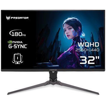 Монітор Acer 31.5" Predator XB323QUPbmiiprx (UM.JX3EE.P09) IPS Black 180Hz Acer купити в Україні