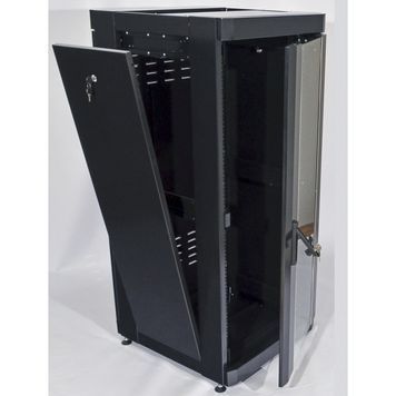 Шафа 19" 28U, 610 х 675 мм (Ш*Г), чорна Voltronic купить в Украине