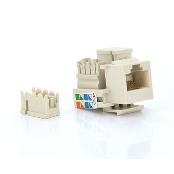 Модуль широкий Keystone Jack RJ-45 кат.5E UTP, 23,0мм, Q50 Voltronic купить в Украине