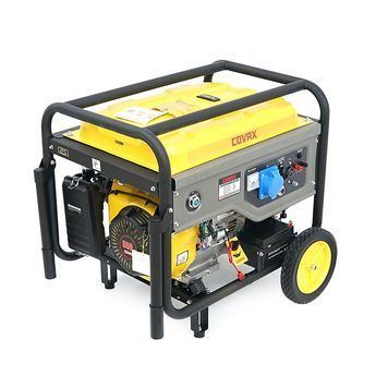 Генератор бензиновый COVAX CV20500LD-E2, 9.5kW, однофазный 220V, 50Hz, DC12V, 21HP, Electric Starter, tank 25L, 710x535x555mm, 96kg COVAX купить в Украине