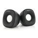 Колонки 2.0 Kisonli V350 для ПК і ноутбука, USB + 3.5mm, 2x1,5W, 20Hz- 20KHz, Black, BOX, Q60 KISONLI &mdash; фото