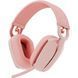 Bluetooth-гарнитура Logitech Zone Vibe 100 Wireless Rose (981-001224) Logitech &mdash; фото