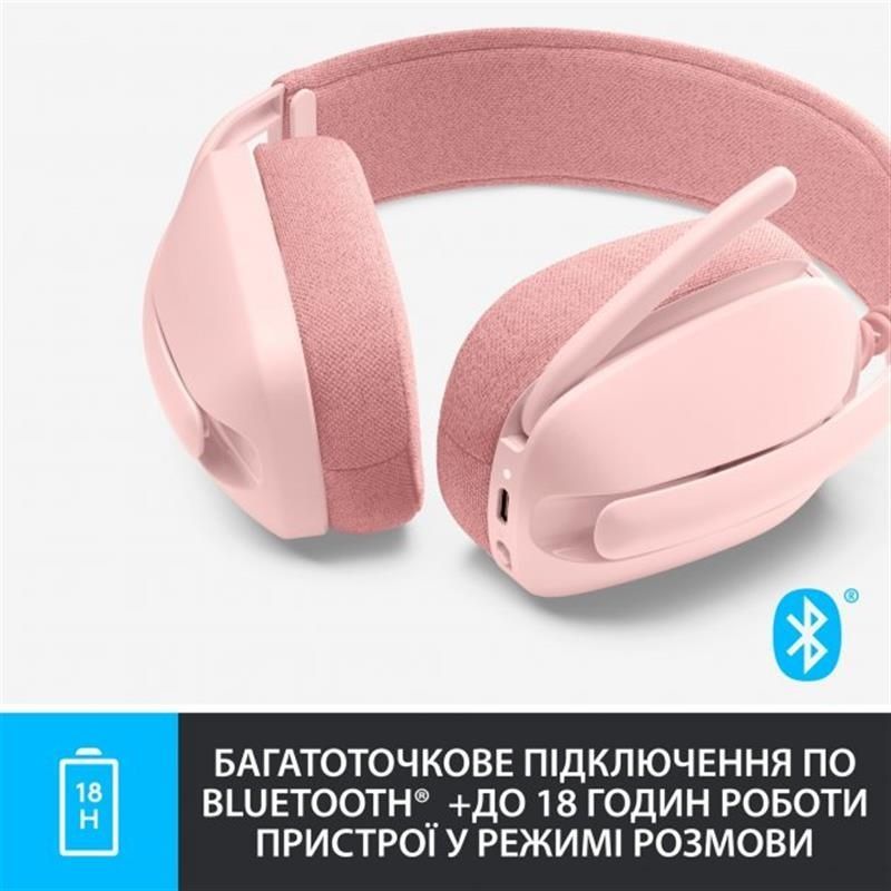 Bluetooth-гарнитура Logitech Zone Vibe 100 Wireless Rose (981-001224) Logitech купить в Украине