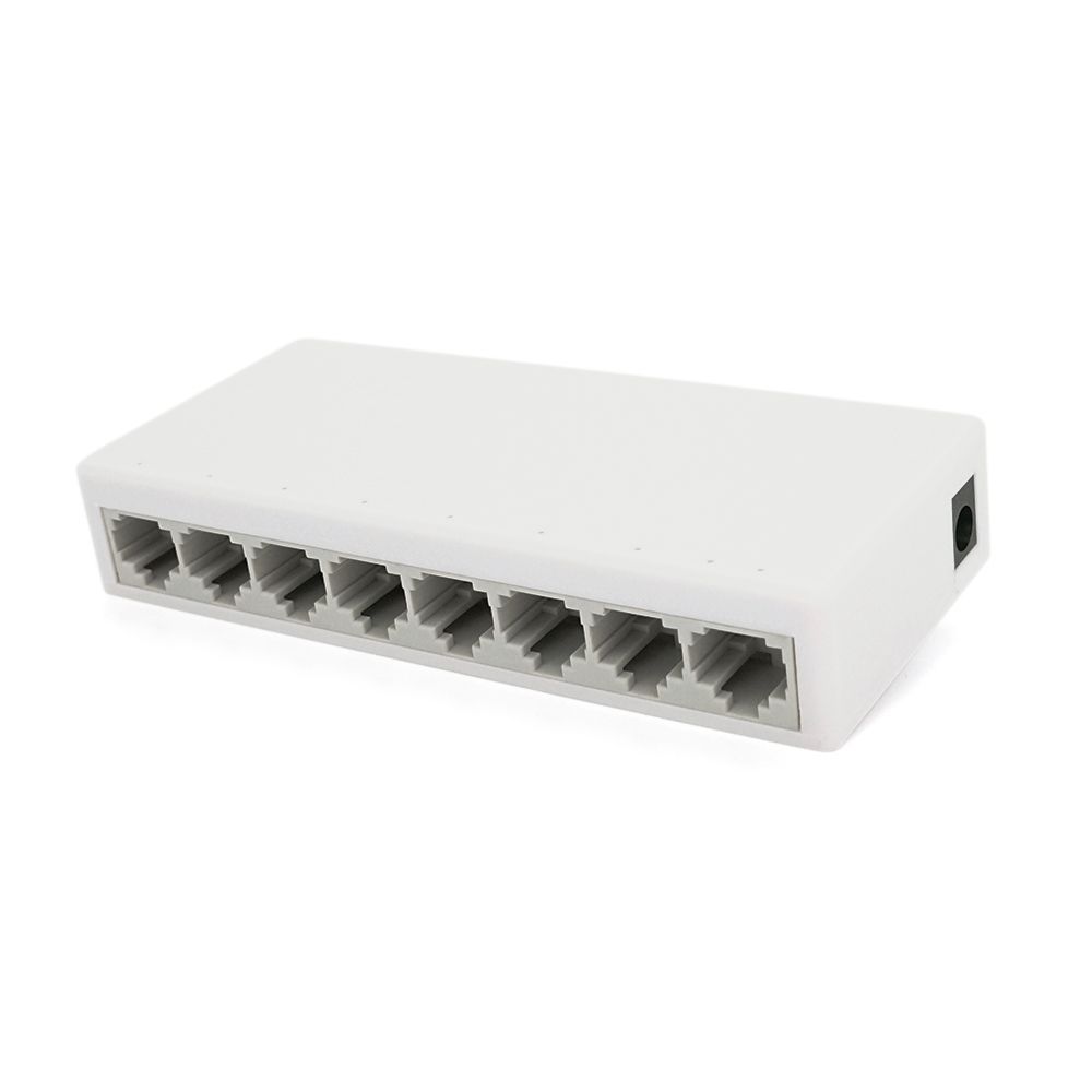 Коммутатор JY 5008S 8 портов Ethernet 10 / 100 Мбит / сек. DC 5 . Блок питания 5V в комплекте Voltronic купить в Украине