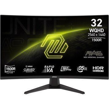 Монитор MSI 31.5" MAG 321CQF E18 VA Black Curved 180Hz MSI купить в Украине