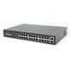 24х портовий PoE комутатор ONV-H1024PLS 24 порти РоЕ 100 Мбіт + 2 Uplink 1000 Мбіт, до 250м, IEEE802.3af / at, загальна потужність 250Вт ONV &mdash; фото