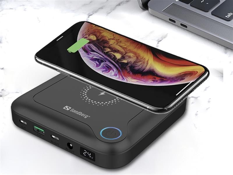 Универсальная мобильная батарея Sandberg All-in1 Laptop Powerbank 24000mAh Black (420-57) Sandberg купить в Украине