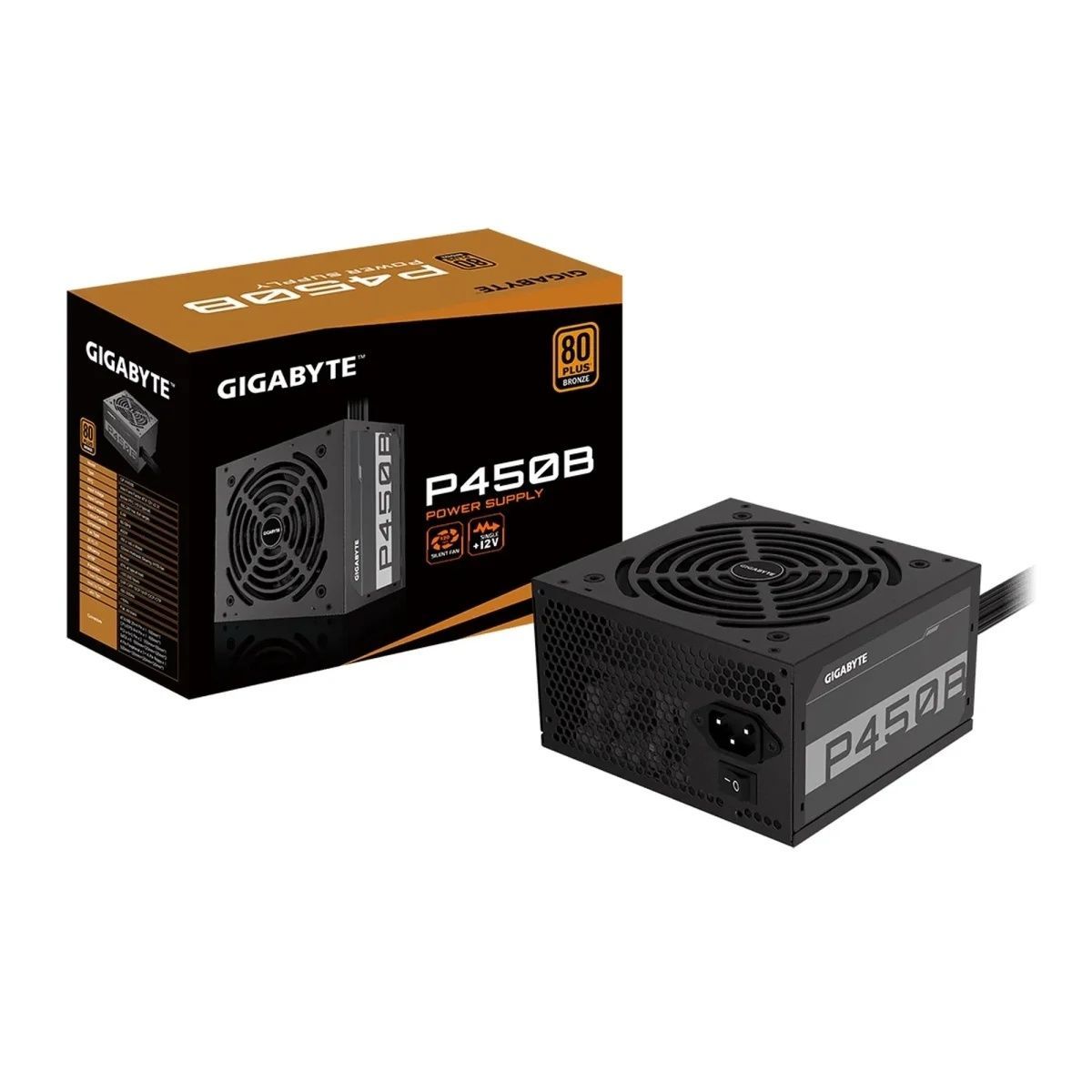 Блок живлення GIGABYTE GP-P450B (450W, 80 Plus Bronze, 120mm Fan) Gigabyte купить в Украине