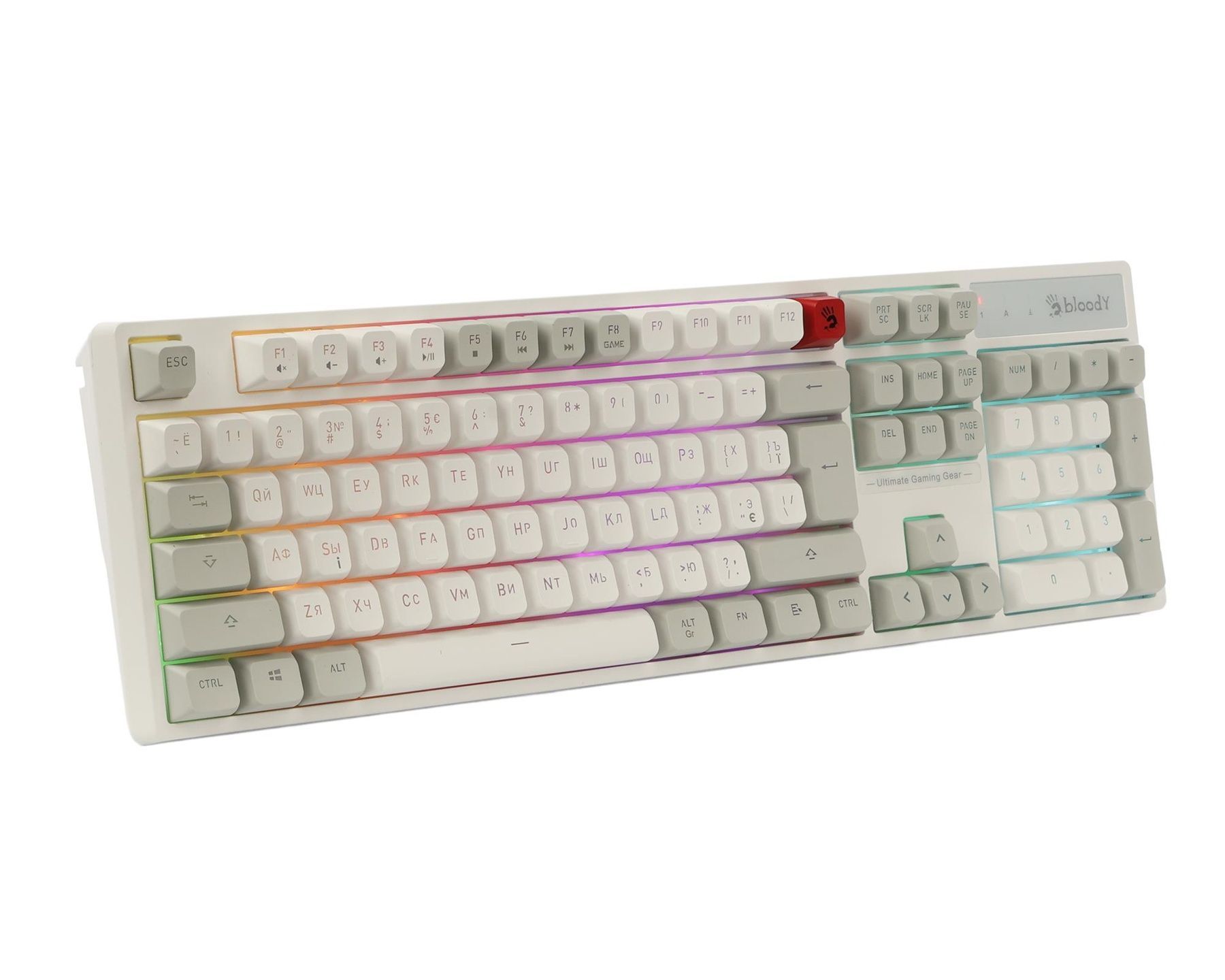 Клавіатура Bloody B230N White Bloody купити в Україні