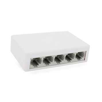 Комутатор JY 5005S 5 портів Ethernet 10 / 100 Мбіт / сек. DC 5 . Блок живлення 5V у комплекті Voltronic купити в Україні